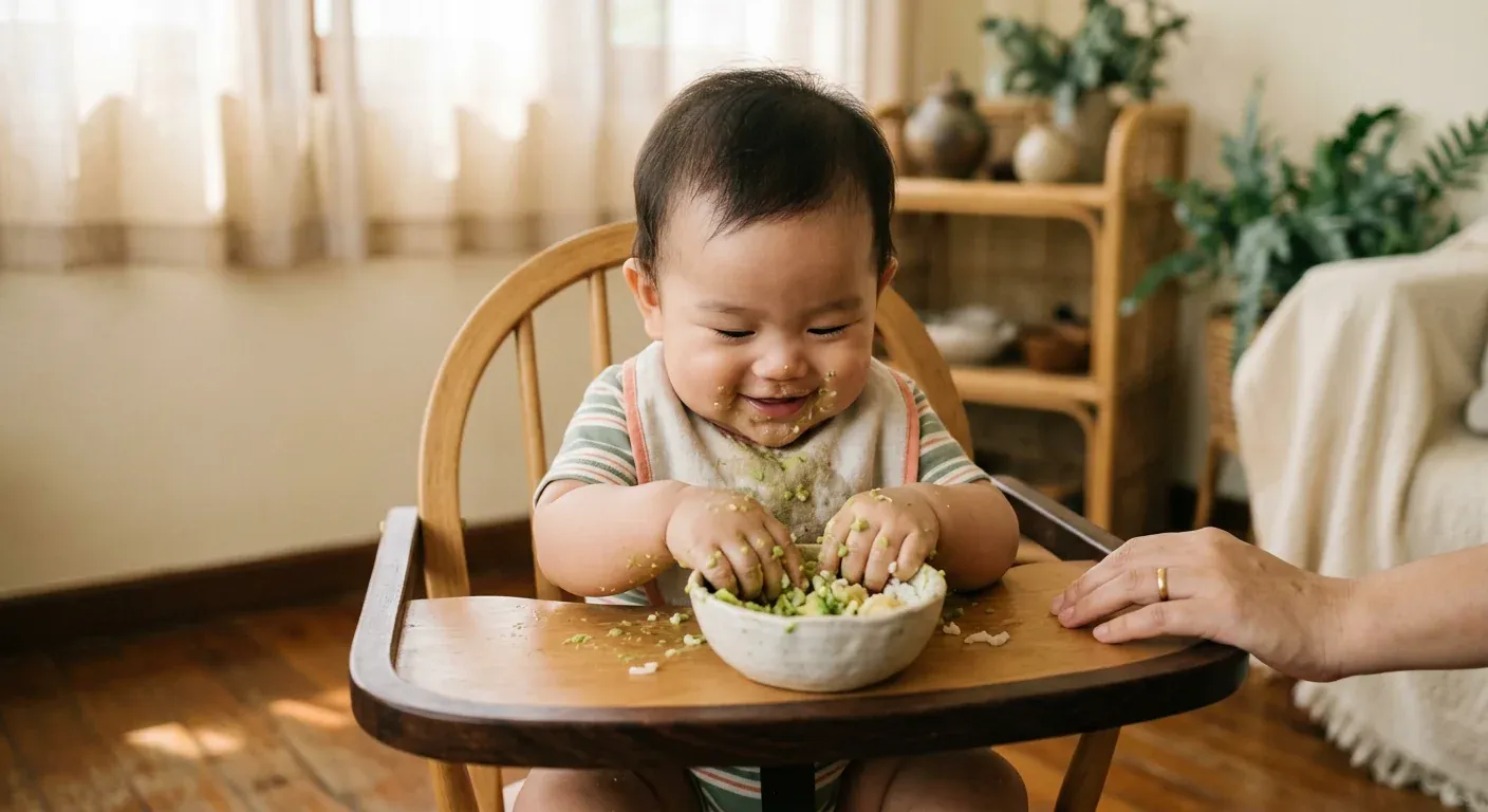 Baby at 7 Months: New Tastes, Steady Sitting, and the First 'Mama'