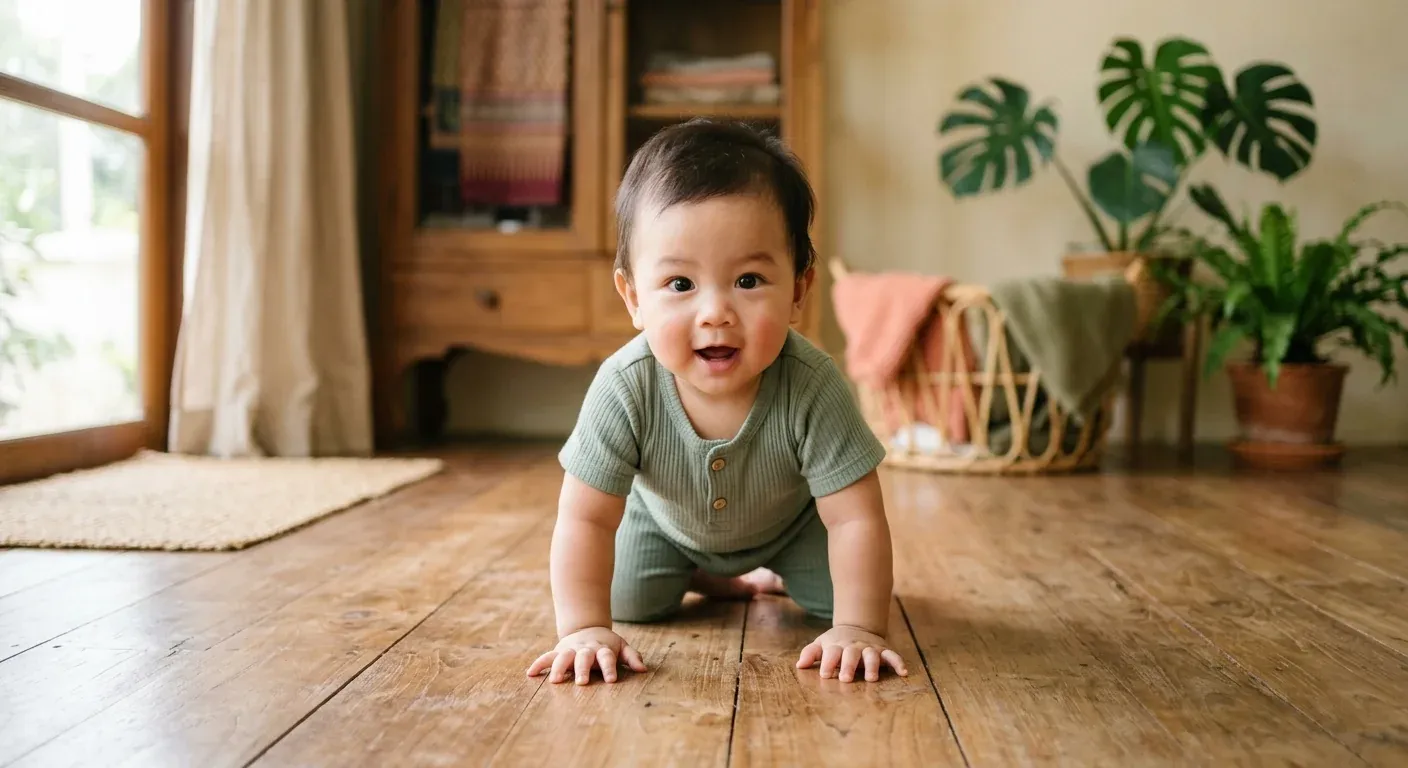 Baby at 9 Months: Crawling, Pulling to Stand, and Separation Anxiety