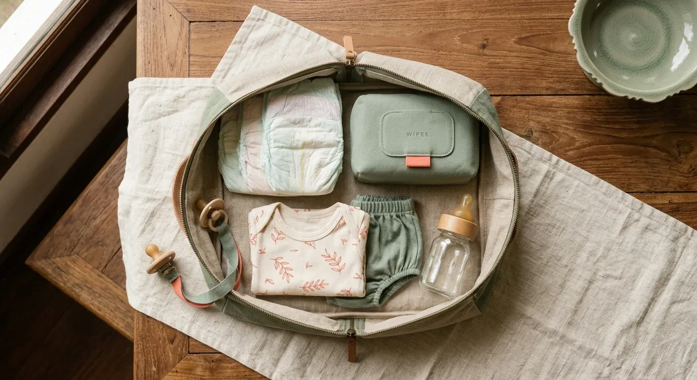 Diaper Bag Checklist: Everything You Need When Leaving the House with Baby
