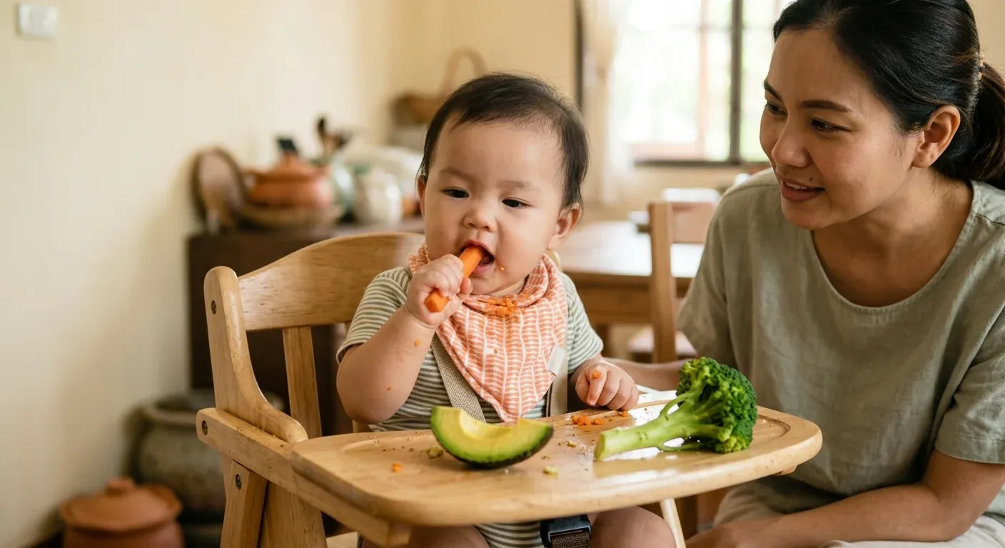 BLW Baby-Led Weaning: วิธีฝึกลูกกินเอง ปลอดภัยไหม เริ่มอย่างไร
