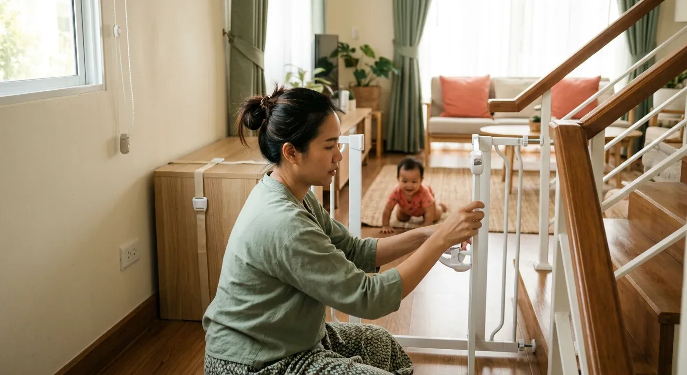 Baby-Proofing Your Home: Room by Room Before Baby Crawls