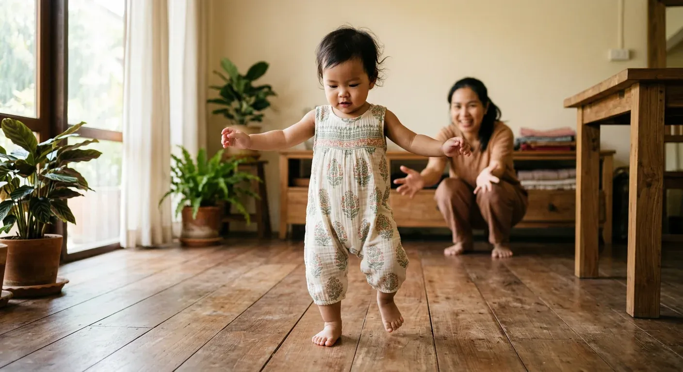 13–15 Month Toddler Development: First Words, Walking, Milk, and the Clingy Phase