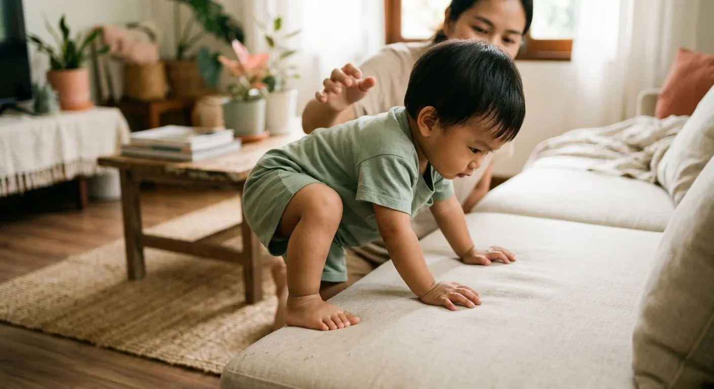 Toddler at 16-18 Months: Running, Climbing, First Tantrums, and the First Autism Screen